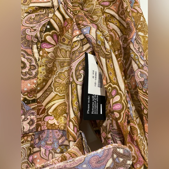 ZIMMERMANN Concert Paisley Linen Jumpsuit NWT - Picture 9 of 10